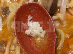 味噌麺処 花道庵 東京駅店 東京ラーメンストリート 東京都千代田区 味玉あえめん 刻みニンニク