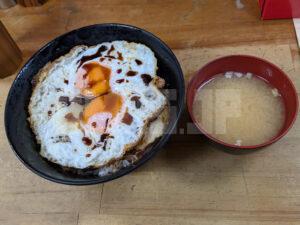 豚大学 新橋校舎 ニュー新橋ビル 東京都港区 焼豚玉子飯(みそ汁付)
