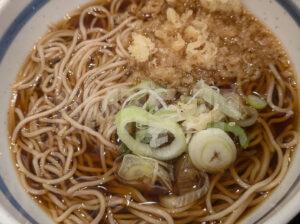 蕎麦一心たすけ 日本橋店 東京都中央区 朝セット 朝そば+ご飯 たぬきそば