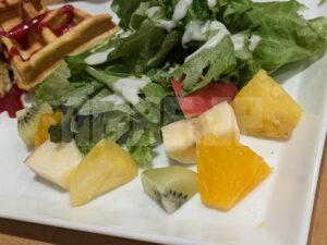 京橋千疋屋 東京駅一番街店 東京駅一番街 東京都千代田区 モーニングメニュー モーニングプレート サラダ フルーツ