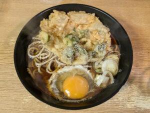 六文そば 金杉橋店 東京都港区 天玉そば