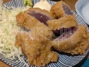 立呑み晩杯屋 新橋SL広場店 東京都港区 マグロのレアカツ