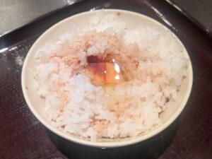 讃岐製麺 麦まる ヤエチカ店 八重洲地下街 東京都中央区 卵かけごはん定食 TKG ご飯 生たまご