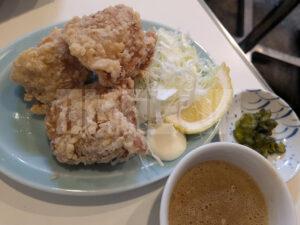 中華食堂 麺笑飯店 東京都八王子市 ランチメニュー 唐揚げ定食