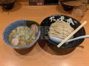 六厘舎 東京ラーメンストリート 東京都千代田区 朝つけめん 並盛