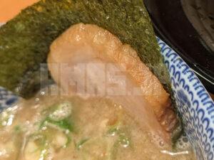 六厘舎 東京ラーメンストリート 東京都千代田区 朝つけめん 並盛 チャーシュー