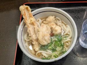 おにやんま 新橋店 温「並」とり天ちくわ天