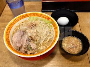 えどもんど 新橋 ラーメン220g 生玉子
