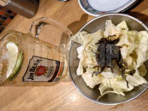 屋台屋 博多劇場 新橋3号店 お通しキャベツ ハイボール