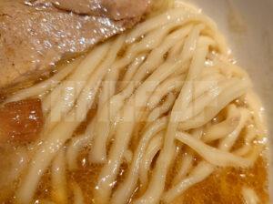 麺屋 白神 POPUPラーメン えびそば醤油 平打気味中太麺