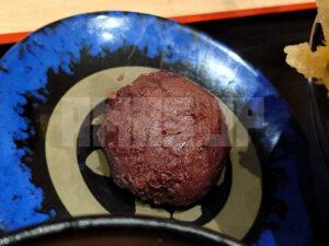 資さんうどん 両国店 肉ごぼ天うどん満腹セット ミニぼた餅