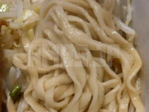 ラーメン二郎 西台駅前店 汁なし ラーメン ミニ 自家製平打ち気味ちぢれ太麺