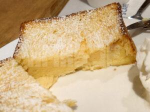 KEY’S CAFÉ(キーズカフェ) 東川口店 厚切りフレンチトーストセット ドリンク付き 厚切りフレンチトースト断面