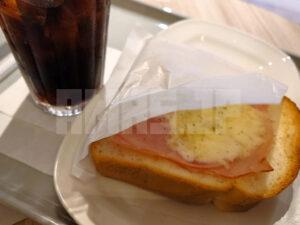 ドトールコーヒーショップ 八重洲中央口店 ホットモーニング クロックムッシュ