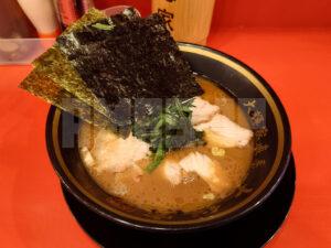 大輝家直系家系ラーメン 大総家 朝ラーメン(並) 上のり