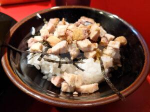 家系ラーメン 王道乃印 新橋店 半チャーシューまぶしごはん