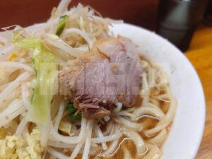 ラーメン二郎 立川店 少なめ（麺少なめ豚1枚）らーめん しょうが 豚