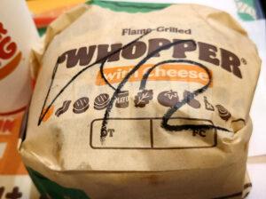 バーガーキング ダブルワッパーチーズセット ダブルワッパーチーズ パッケージ