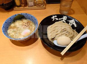 六厘舎＠東京ラーメンストリート 特製朝つけめん 並盛