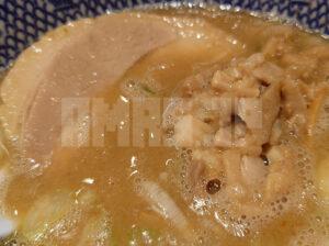 六厘舎＠東京ラーメンストリート 特製朝つけめん 並盛 チャーシュー＆豚ほぐし