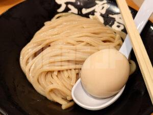 六厘舎＠東京ラーメンストリート 特製朝つけめん 並盛 ストレート太麺
