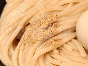 六厘舎＠東京ラーメンストリート 特製朝つけめん 並盛 魚粉