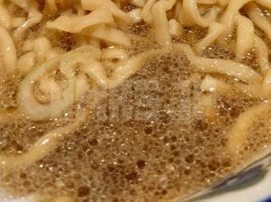 舎鈴 国分寺 味玉ラーメン 並盛 スープ