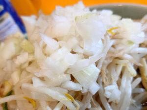 ラーメン二郎 八王子野猿街道店2 にぼしラーメン 刻み玉ねぎ
