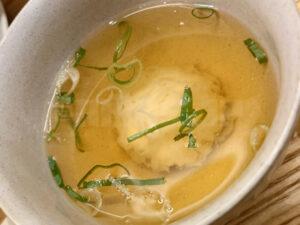 八重洲地下街 三陽食堂 東京駅ヤエチカ店 アジフライ定食(3枚) いかしゅうまい入りスープ