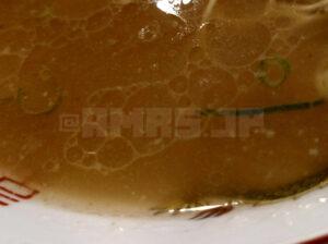 中洲屋台長浜ラーメン初代 健太 ラーメン スープ