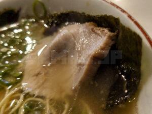 中洲屋台長浜ラーメン初代 健太 ラーメン チャーシュー