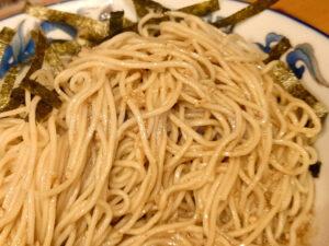 孫鈴舎 朝ぶっかけ胡麻だれ冷し 並 ストレート細麺