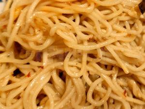 孫鈴舎 朝ぶっかけ坦々冷し（胡麻） 並 ストレート細麺