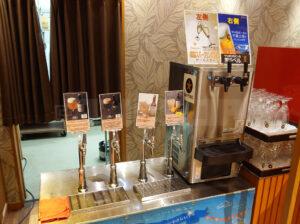 バイキングレストラン 「さくら」 オーガニックビール・サッポロビールコーナー