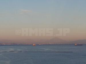 龍宮城ホテル三日月 富士見亭 バイキングレストランさくら ホテルから見える富士山