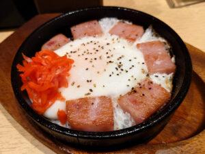 ほていちゃん 立川南口店 ハムエッグ