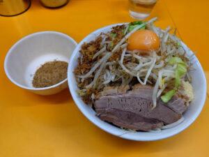 ラーメンエース ミニラーメン汁なし・魚粉