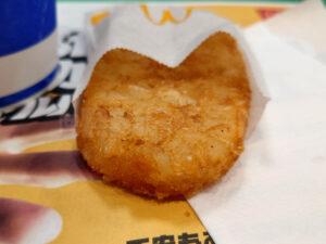 マクドナルド ダブチソーセージマフィン セット ハッシュドポテト