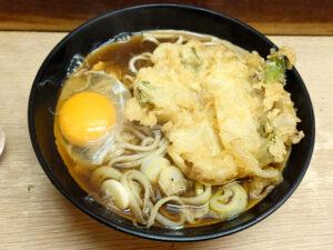 六文そば 金杉橋店 天玉そば