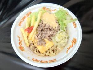 大つけ麺博 Presents 秋の新作ラーメン祭 ジャンクガレッジ ビックまぜそバーガー