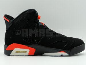 AIR JORDAN 6 RETRO BLACK INFRARED InSide（横内）