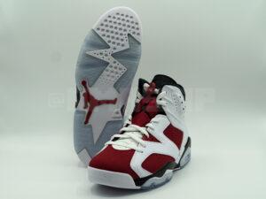 AIR JORDAN 6 RETRO Carmine Top（フロント＆ソール）