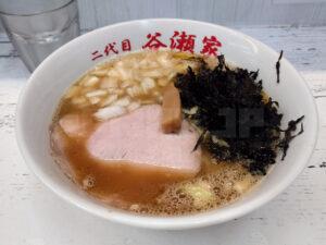 二代目 らーめん 谷瀬家 朝ラー 並
