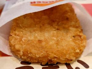 バーガーキング モーニングコンビA チーズバーガーコンビ ハッシュブラウン