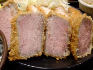  松のや 国産雪国育ち厚切りロースかつ＆極厚レアヒレかつ定食 極厚レアヒレかつ