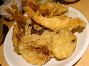 そば処 朝日屋 天ぷら盛り合わせ