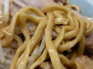ラーメン二郎 八王子野猿街道店2 ホワイトアウト 自家製ちぢれ気味太麺