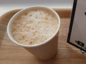 京王リトナード高尾 ベーカリー&カフェ ルパ 高尾店 モーニングセット 厚切りハムエッグトースト ホットカフェラテ