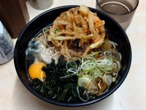 箱根そば 秋葉原店 朝そばミニ天玉