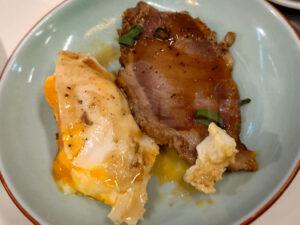 大衆飯店かね子 五反田店 自家製チャーシューエッグ